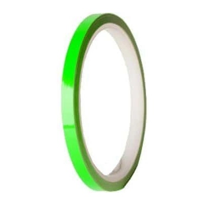 Linka na ráfek PUIG 2568V fluorescentní zelená 7mm x 6m (bez aplikátoru)
