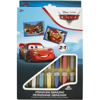 Red Castle Pieskovanie obrázkov 2v1 Disney Cars