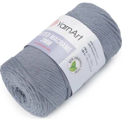 Stoklasa Pletací příze Twisted Macrame 250 g rozčesávací Balení: 1 ks, Varianta: 13 (761) modrošedá 13 (761) modrošedá