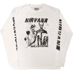 Nirvana Incesticide (Back & Sleeve Print) White L Риза (NIRVLST64MW03)