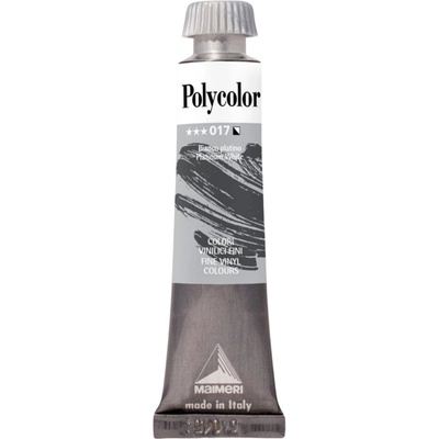 Maimeri Vynil polycolor akrylová farba platinum white 017 20 ml 1 ks