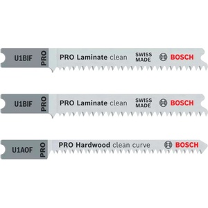 Bosch - Комплект от 3 пилни диска за ламинат, дължина 70 мм, U-образно закрепване 2608636430 (2608636430)