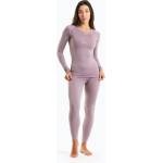 ODLO Дамски комплект термобельо ODLO Fundamentals Performance Warm gray ridge