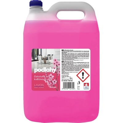 Lavon Easy Clean Velvet Pink čistič na podlahy univerzální 5 l