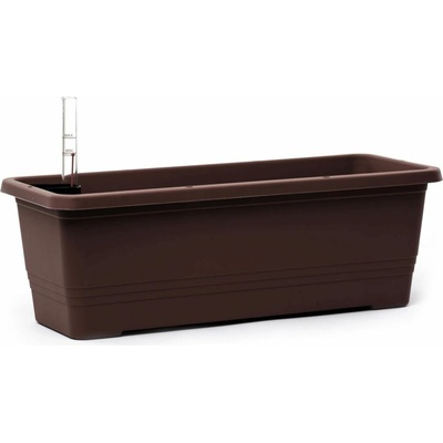 Plastia Samozavlažovací truhlík Bergamot 80 x 20 x 17 cm čokoláda