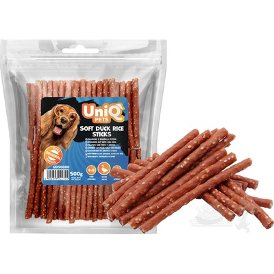 UNIQ Pets Tyčinky z kachního masa a rýže 500 g