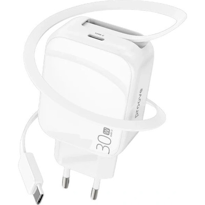 Proove Fixtape Type-C 30W зарядно устройство с кабел за навиване (WCFP30010202)