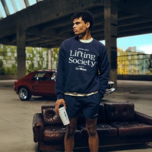 GymBeam Суичър Lifting Society Nightfall XL