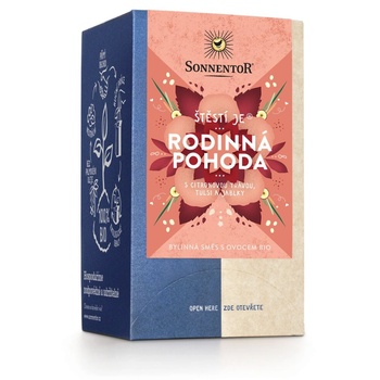 SONNENTOR - Щастието е® семейно благополучие, пакетчета чай, био, 18 бр