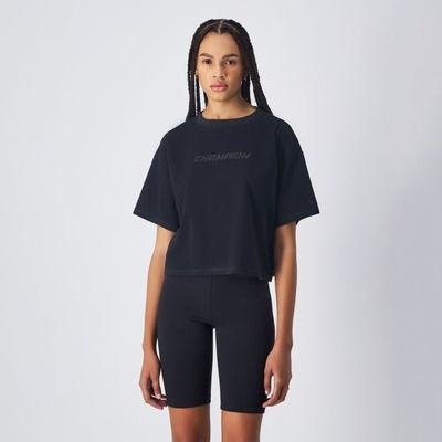 Champion Cropped T-shirt Black