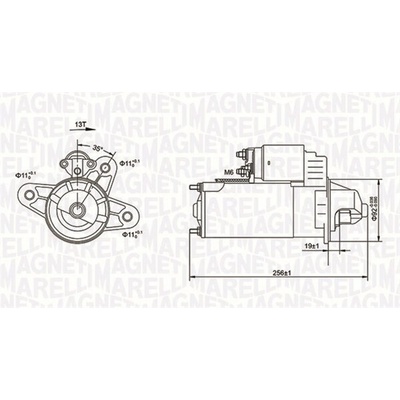 Startér MAGNETI MARELLI 063720977010