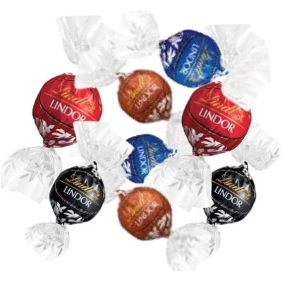 Lindt Lindor pralinky mix mléčné, hořké a bílé čokolády vážená 100 g