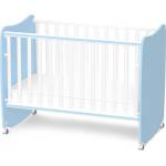 Lorelli Бебешка кошара Lorelli Premium - Stars, 60 x 120 cm, бяло/светлосиньо (10150610039A) - baby