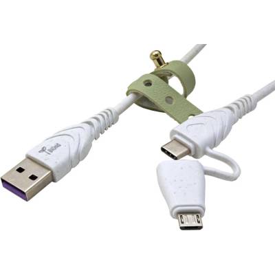 BIOnd BIO-12-TCM USB 2.0 USB A(M) - USB C(M) + microUSB B(M), 3A, 1,2m