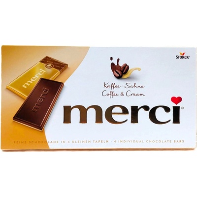 Merci Kaffee Sahne smetanová kávová 100 g