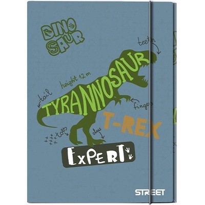 STREET Гумена папка STREET A/4 с дебелина на гръбнака 1 cm Dino 65635A (65635A)