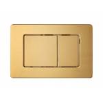Inter Ceramic Бутон за структура, двоен, Inter Ceramic, 097L BRUSH GOLD (097L BRUSH GOLD)