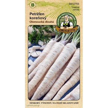 Tradičné osivá - Petržlen koreňový neskorý - Olomoucká dlouhá 5g