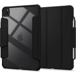 Spigen Air Skin Pro Hybrid Case -  олиуретанов калъф с отделящ се кейс и  оставка за iPad Pro 11 (2024) (черен- розрачен)