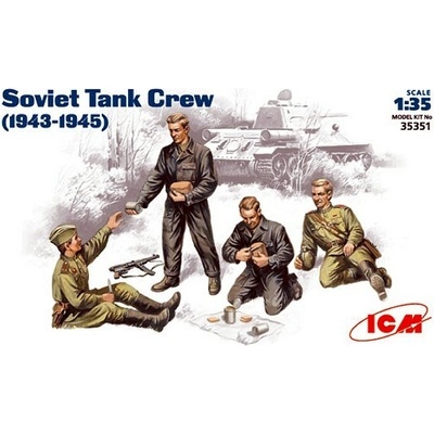 ICM Soviet Tank Crew 1943-1945 1:35