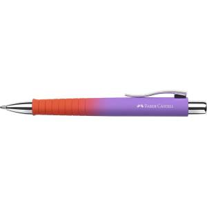 Faber-Castell Химикалка FABER-CASTELL Polly Ball Flow XB червено-лилава 241133 (241133)