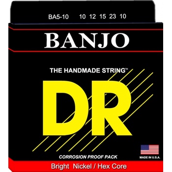 DR Strings Banjo 5 String BA5-10
