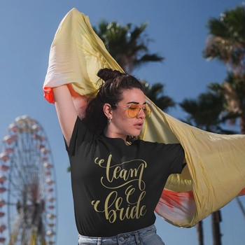 Image 1 of Art gift Тениска за моминско парти - Team Bride