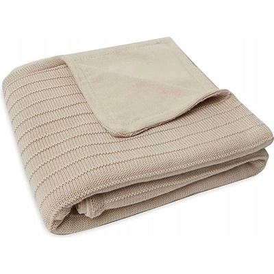 Jollein deka do kočárku autosedačky a kolébky tkaná PURE KNIT GOTS Ne – Hledejceny.cz