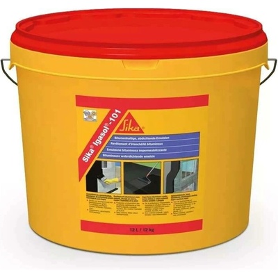 SIKA Igasol 101 hydroizolační nátěr a penetrace pod asfaltové pásy a stěrky 5l
