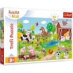 Trefl Пъзел Trefl от 24 макси части - Животни и техните бебета (14372) - ozone