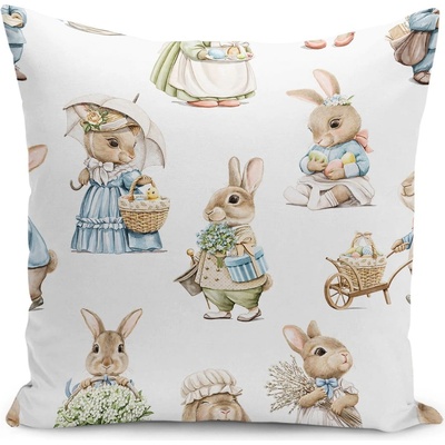 Mila Home Калъфка за възглавница с великденски мотив 43x43 cm - Mila Home (HKG-Easter-Tek06)