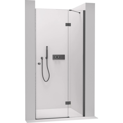CERANO Marino L/P černá matná, transp.sklo 120x190 cm CER-420249