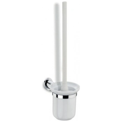 Kela WC štětka s držákem Makira chromovaná mosaz 43 cm KL-20269