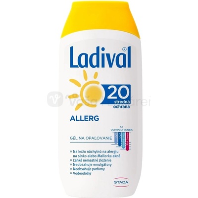 Ladival Alllerg gél SPF20 200 ml