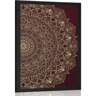 Plakát detailní ozdobná Mandala - 60x90 no frame