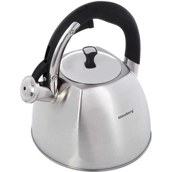 Klausberg KB-7015 Неръждаема стомана чайник със свирка 3, 0L (KB-7015)