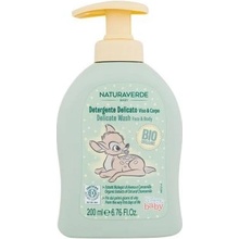 Naturaverde Disney Baby Delicate Wash jemný čistiaci gél na telo a tvár 200 ml