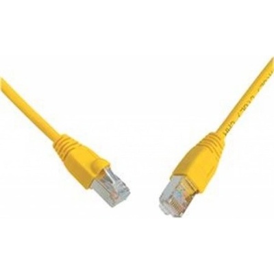 Solarix C5E-315YE-2MB patch CAT5E SFTP PVC, 2m, žlutý