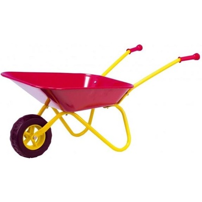 Teddies Метална количка Yupee голяма червена 78x40x32cm