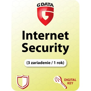 G Data Internet Security 3 lic. 12 mes.
