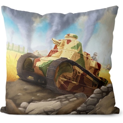 IMPAR Polštář Tank FT-17 (Velikost: 55 x 55 cm)