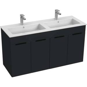 Jika Cube - Шкафче с двойна мивка 116x43x61 см, матов антрацит H4536611763521 (H4536611763521)