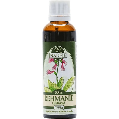 Naděje Rehmanie lepkavá tinktura z byliny T55a 50 ml