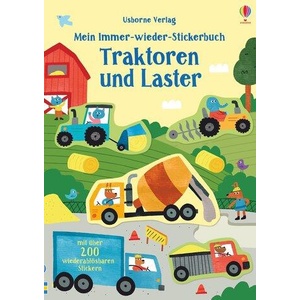 Mein Immer-wieder-Stickerbuch: Traktoren und Laster | Joaquin Camp (ISBN: 9781789413779)