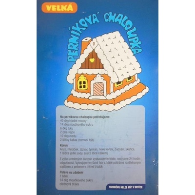 Dortisimo Sada vykrajovátek Perníková chaloupka velká – Zboží Dáma