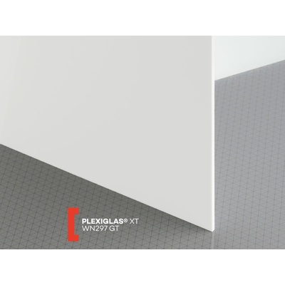 Röhm Plexiglas XT 5 mm WN297 propustnost 3% 1520 x 2050 mm bílé 1 ks