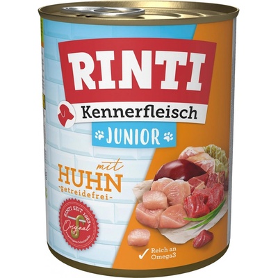 Rinti Kennerfleisch Junior kuře 24 x 800 g