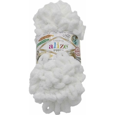 Bellatex Příze Puffy 100g - 55 bílá