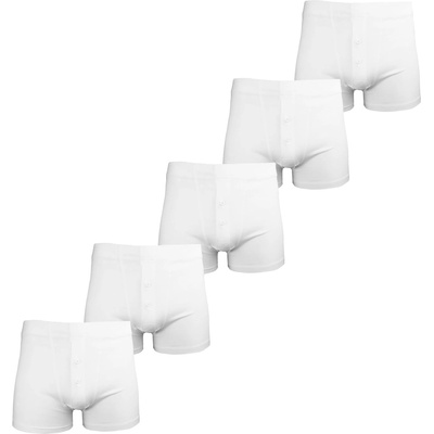 Donnay Боксерки Donnay Mens Comfort-Fit Boxer 5-Pack - White