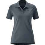 Gonso Дамска фланелка с къс ръкав за колоездене Gonso Women's Essential Poloshirt Cycling jersey - Outerspace - размер 40 (EU) (156-1182-0814)